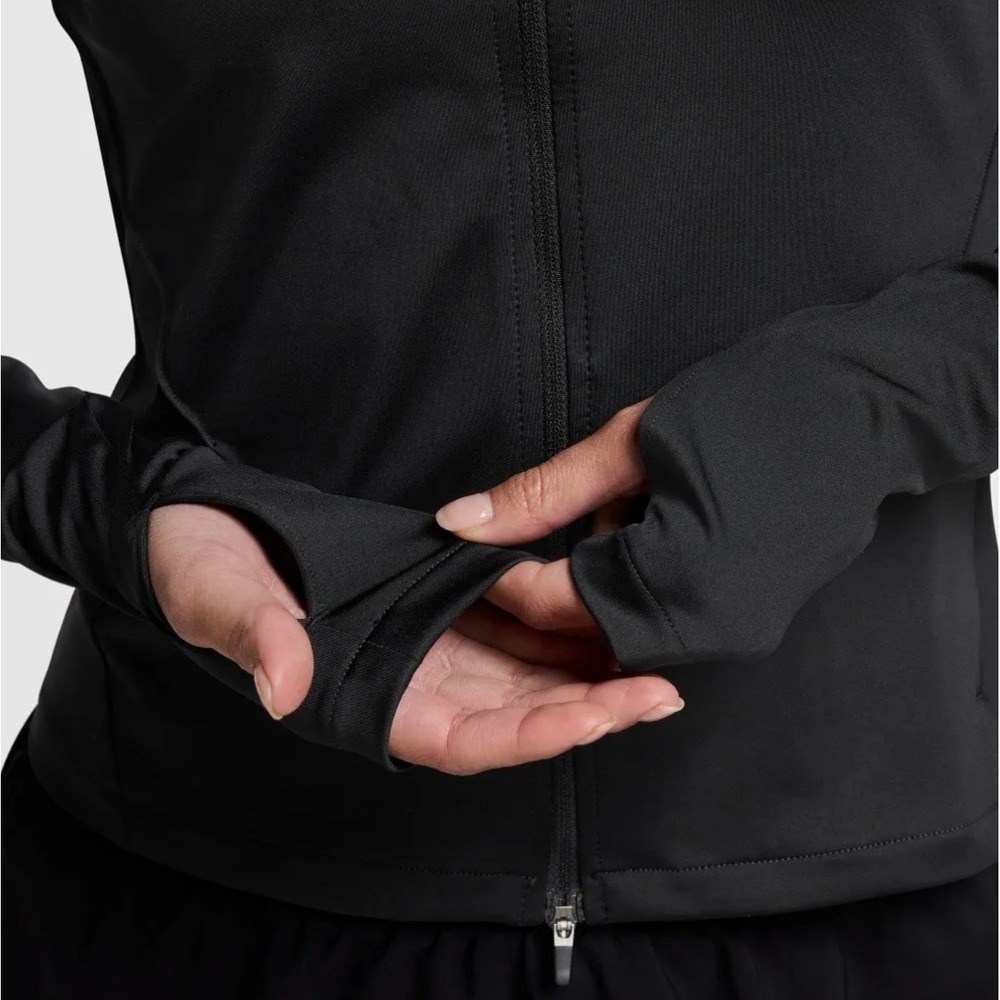 Nike Womens Swift Dri-Fit Full-Zip Mid-Layer‎ Running Top Jacket Black Sz XS NWT - Picture 5 of 14